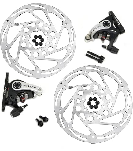 TRP Spyre-C Flat Mount Mechancial Disc Brake Set 160mm Rotors